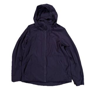 Women’s Lululemon Purple Full Zip Running Athletic Windbreaker Jacket Size 6